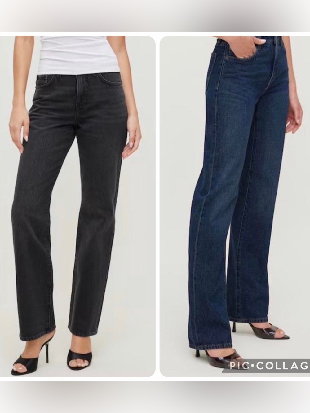 NWOT (2) size 4 women’s lot of Dynamite Denim Cara Straight Leg Jeans set denim